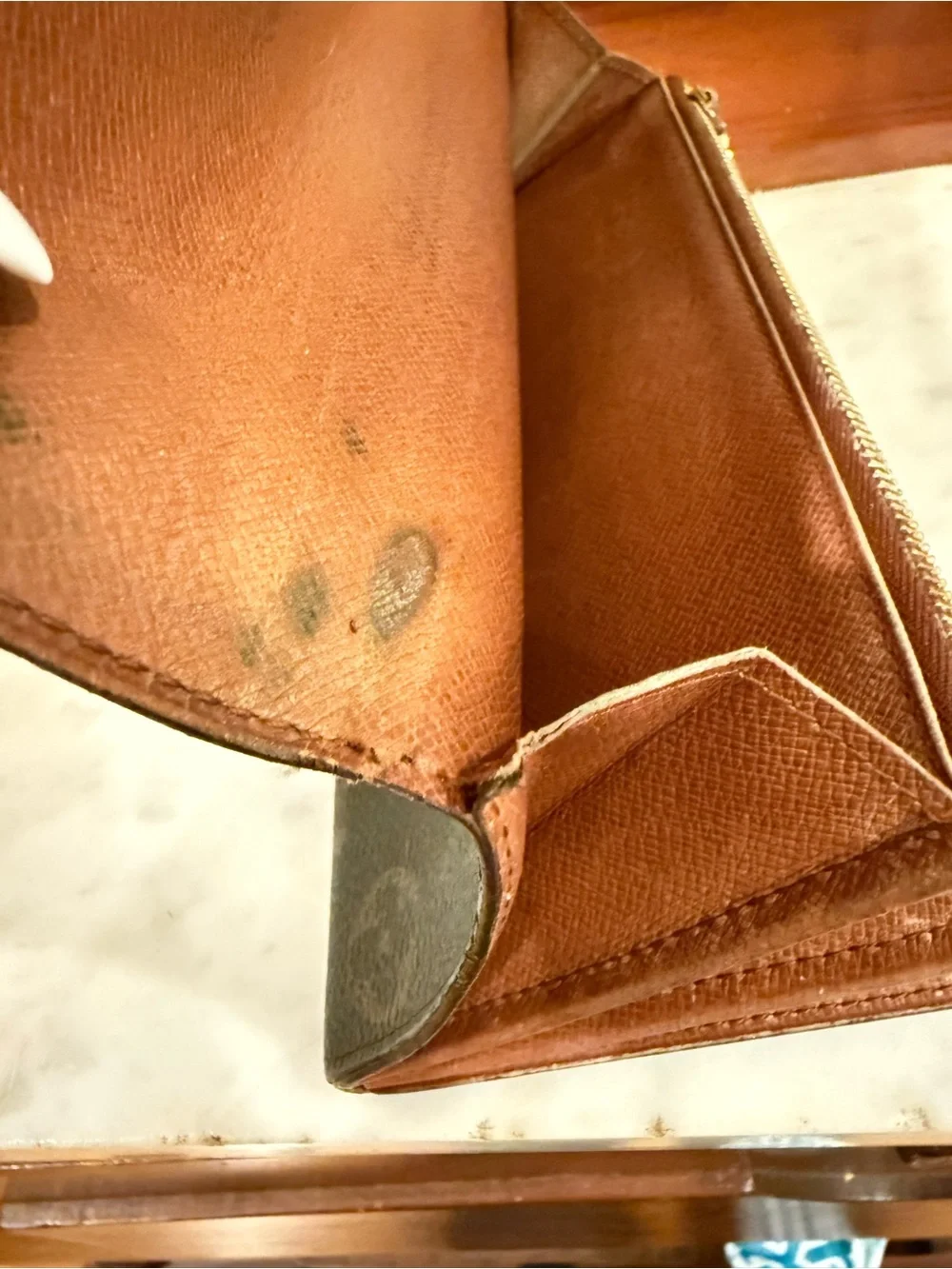 Louis Vuitton Brown Monogram Canvas Snap Wallet
